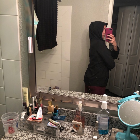 NEW😎 blk rain jacket!!!! - Picture 2 of 8